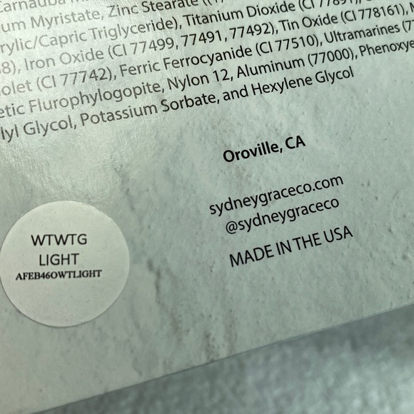 Sydney Grace Where thenWild Things Grow Eyeshadow Palette Light Version LAST ONE - Picture 8 of 8